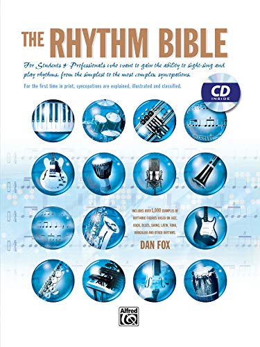 Beispielbild fr The Rhythm Bible: Book & CD zum Verkauf von BooksRun