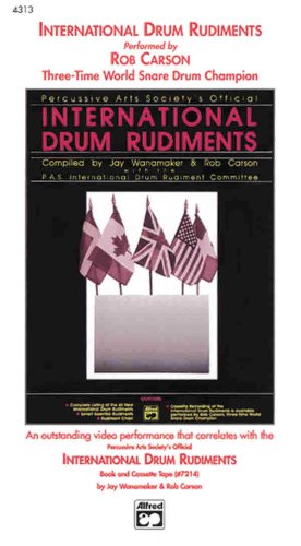 9780739027097: Internat'L Drum Rudiments Video