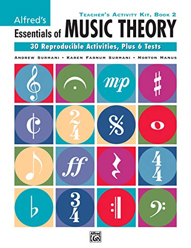 Imagen de archivo de Alfred's Essentials of Music Theory, Bk 2: Teacher's Activity Kit a la venta por Half Price Books Inc.