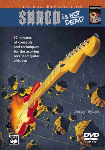 9780739028278: Shred Is Not Dead: Concepts and Techniques for the Aspiring Rock Lead Guitar Virtuoso [USA] [DVD]