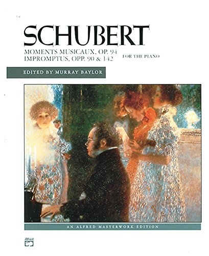 9780739028360: Schubert -- Impromptus, Opp. 90, 142, & Moments Musicaux, Op. 94 (Alfred Masterwork Edition)