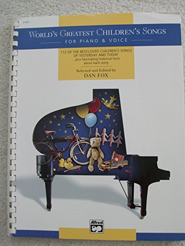 Beispielbild fr World's Greatest Children's Songs. zum Verkauf von FIRENZELIBRI SRL