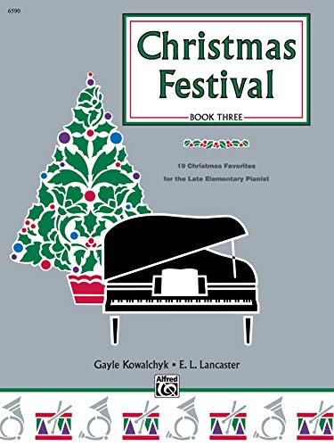 Imagen de archivo de Christmas Festival, Book 3 a la venta por Gulf Coast Books