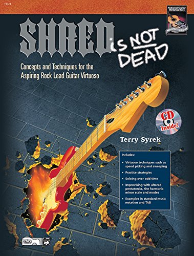 9780739030196: Shred Is Not Dead: Concepts and Techniques for the Aspiring Rock Lead Guitar Virtuoso, Book & DVD
