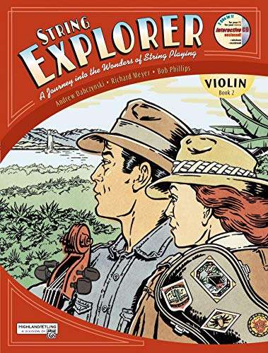 Beispielbild fr String Explorer, Bk 2: Violin, Book & Online Audio zum Verkauf von Jenson Books Inc