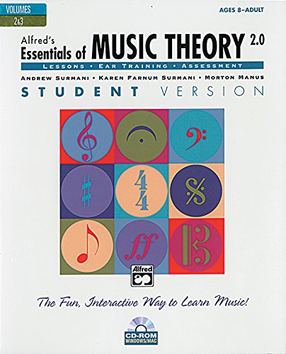 Alfred's Essentials of Music Theory Software, Version 2.0, Vol 2 & 3: Student Version, Software (Essentials of Music Theory, Vol 2 & 3) (9780739031827) by Surmani, Andrew; Surmani, Karen Farnum; Manus, Morton