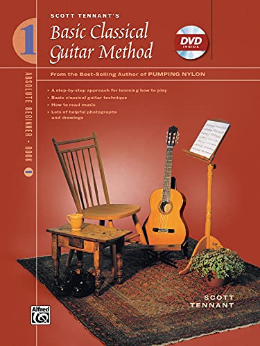Basic Classical Guitar Method 1 (Book & DVD) (9780739033890) by Tennant, Scott