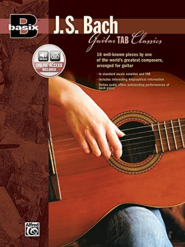 Basix Guitar TAB Classics -- J. S. Bach: Book & Online Audio (Basix(R) Series) (9780739034033) by [???]