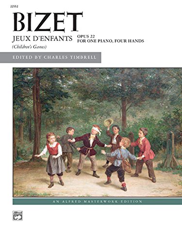 9780739034149: Jeux D'enfants: Opus 22, for One Piano, Four Hands