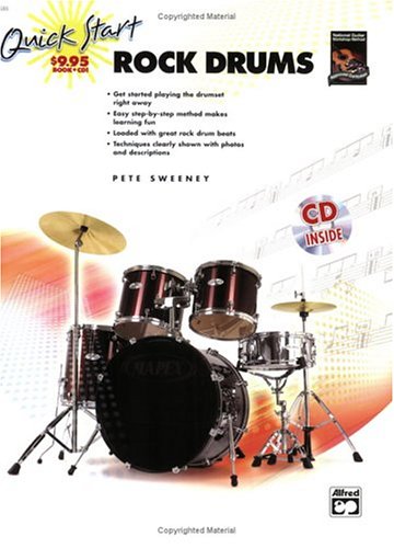 Imagen de archivo de Quick Start Rock Drums: Book & CD a la venta por Magers and Quinn Booksellers