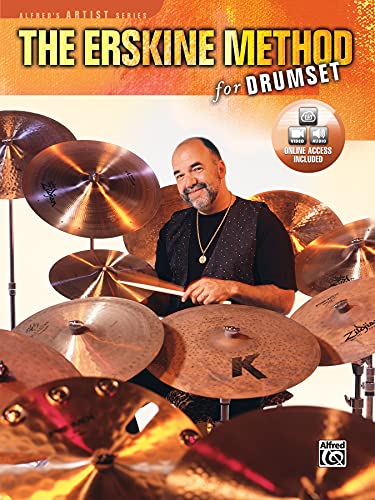 9780739035412: The erskine method drums bk/dvd +dvd (Alfred's Artist Series)