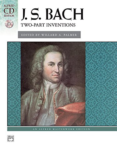 Stock image for Bach -- Two-Part Inventions: Book & CD (Alfred Masterwork CD Edition) for sale by HPB-Diamond