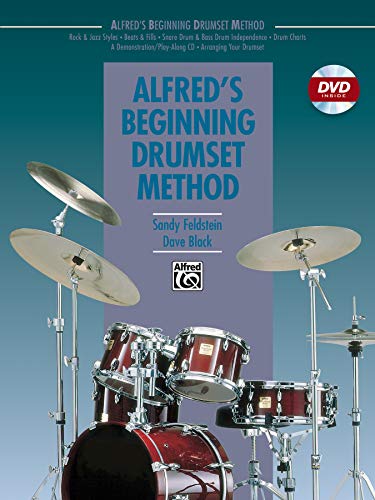 Imagen de archivo de Alfred's Beginning Drumset Method (Book & DVD) a la venta por ZBK Books
