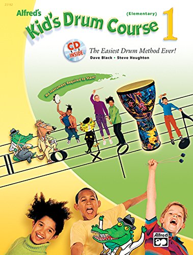 9780739037423: Alfred's Kid's Drum Course 1: Starter Kit: The Easiest Drum Method Ever!