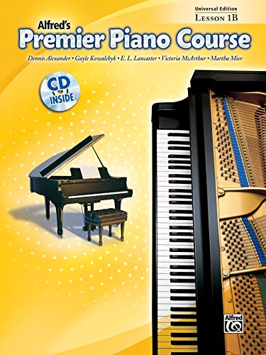 9780739037577: Alfred's premier piano course - lesson 1b (book and cd) piano+cd: Universal Edition