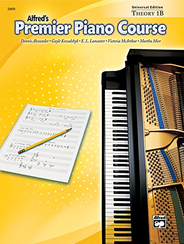 Stock image for Premier Piano Course Theory, Bk 1B: Universal Edition (Premier Piano Course, Bk 1B) for sale by PlumCircle