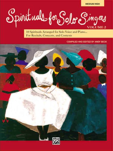 9780739038406: Spirituals for Solo Singers, Bk 2: 10 Spirituals for Solo Voice and Piano for Recitals, Concerts, and Contests (Medium High Voice) (CD)