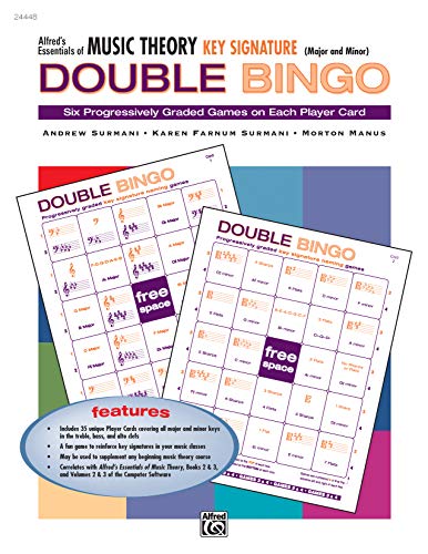 9780739038666: Double Bingo Game - Key Signature: Alfred'S Essentials of Music Theory