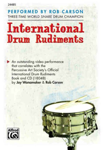 Beispielbild fr International Drum Rudiments zum Verkauf von Revaluation Books