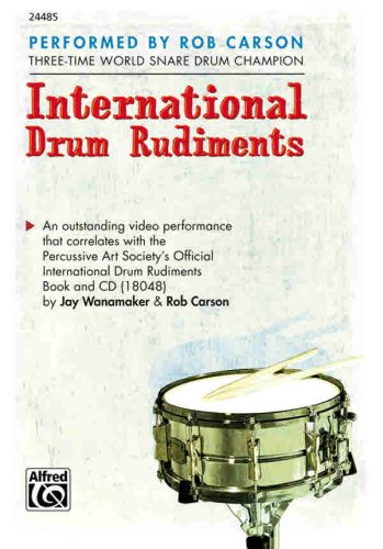 9780739038826: International Drum Rudiments [DVD]