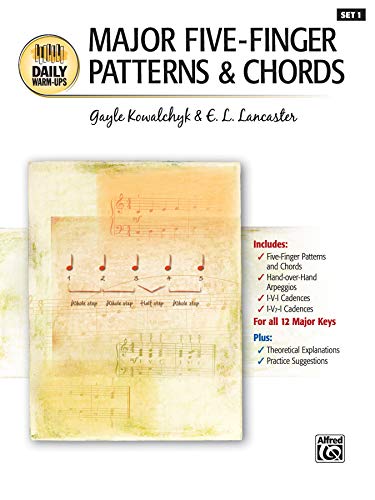 Imagen de archivo de Major Five-Finger Patterns Chords (Daily Warm-ups) a la venta por Goodwill