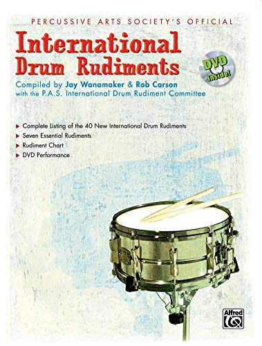 Stock image for International Drum Rudiments: Book and DVD for sale by Hawking Books