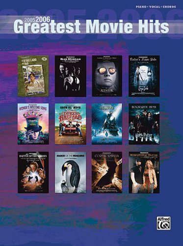 2005-2006 Greatest Movie Hits (Book)