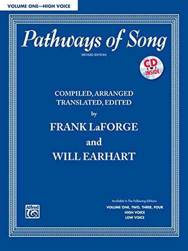 Imagen de archivo de Pathways of Song: High Voice: 1 (Pathways of Song Series) a la venta por Magers and Quinn Booksellers