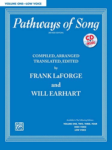 Pathways of Song, Vol 1: Low Voice, Book & CD (Pathways of Song Series, Vol 1) - LaForge, Frank