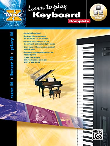 Stock image for Alfred's MAX Keyboard Complete (Alfred's Max Series) for sale by Front Cover Books