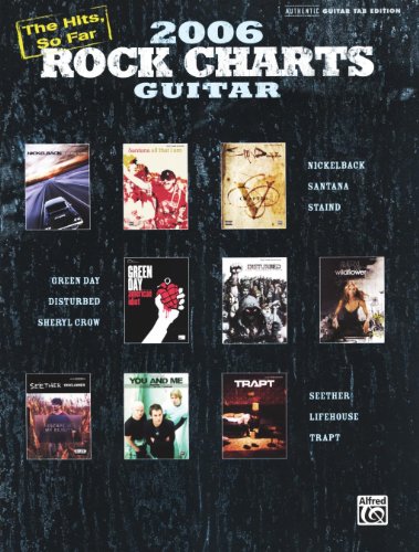 Imagen de archivo de Rock Charts Guitar 2006 The Hits, So Far.: Authentic Guitar TAB a la venta por Books From California