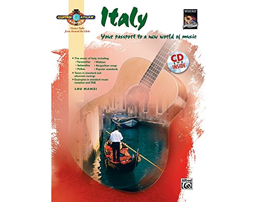 9780739043028: Lou manzi guitar atlas - italy gtr book/cd piano+cd (National Guitar Workshop; Guitar Atlas; Guitar Styles from Around the Globe)