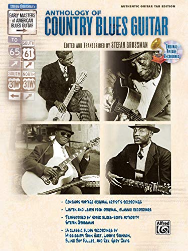 9780739043288: Grossman country blues anth tab bk livre sur la musique