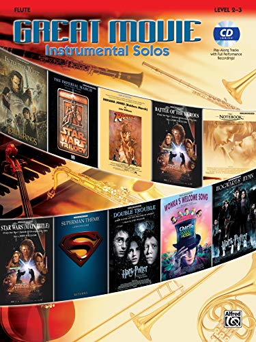 Stock image for Great Movie Instrumental Solos : Flute, Book and CD for sale by Better World Books