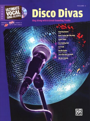 Beispielbild fr Ultimate Vocal Sing-Along Disco Divas: Female Voice (Book & Enhanced CD): Ultimate Vocal Sing-Along (Female zum Verkauf von WorldofBooks