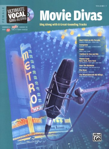 Beispielbild fr Ultimate Vocal Sing-Along Movie Divas: Female Voice (Book & Enhanced CD) zum Verkauf von WorldofBooks