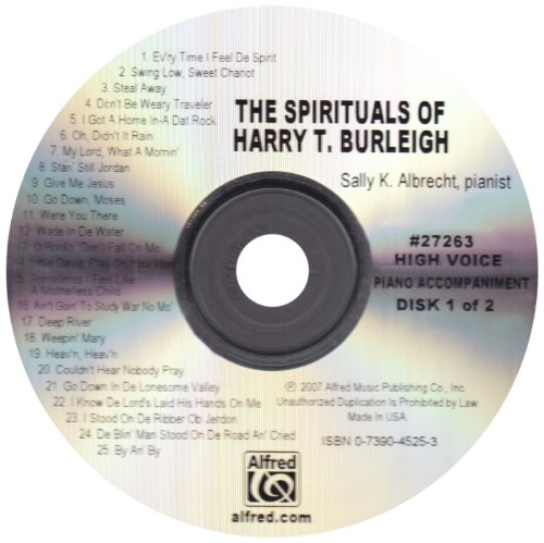 The Spirituals of Harry T. Burleigh: High Voice, 2 CDs (9780739045251) by [???]