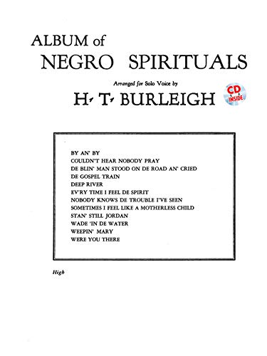 Beispielbild fr Album of Negro Spirituals (Book & CD) zum Verkauf von Magers and Quinn Booksellers