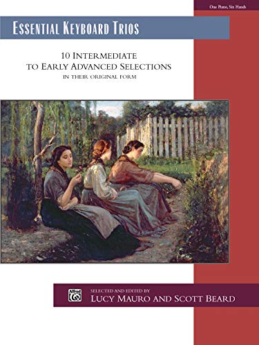 Stock image for Essential Keyboard Trios: 10 Intermediate to Early Advanced Selections in Their Original Form, Comb Bound Book (Alfred Masterwork Edition: Essential Keyboard Repertoire) for sale by HPB Inc.