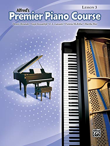 9780739046395: Alfred's premier piano course - lesson 3 (book only) piano