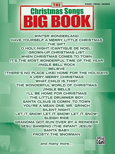 Beispielbild fr The Christmas Songs Big Book: Piano/Vocal/Chords (The Big Book Series) zum Verkauf von WorldofBooks