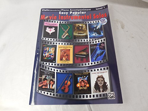 Beispielbild fr Easy Popular Movie Instrumental Solos for Strings: Violin (Book & CD) (Pop Instrumental Solo) zum Verkauf von WorldofBooks
