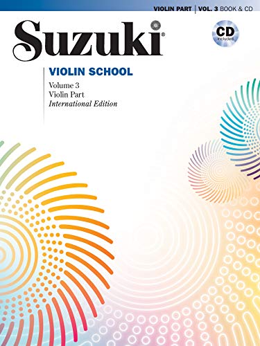 9780739048177: Suzuki violin school volume 3 - violin part/cd (revised edition) +cd: International Edition (The Suzuki Method Core Materials)