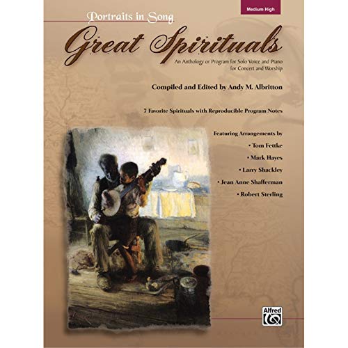 9780739048351: Great Spirituals (Portraits in Song): An Anthology or Program for Solo Voice and Piano for Concert and Worship (High Voice)