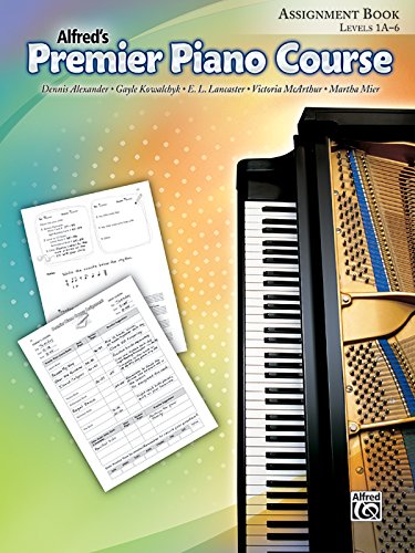 9780739048771: Alfred's Premier Piano Course Assignment Book, Level 1A-6