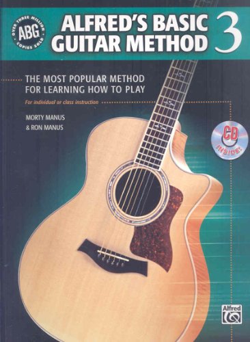 Imagen de archivo de Alfred's Basic Guitar Method, Book 3 (Alfred's Basic Guitar Library, Bk 3) a la venta por HPB-Diamond