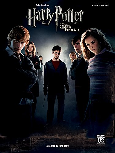 Beispielbild fr Selections from Harry Potter and The Order of the Phoenix : Big Note Piano zum Verkauf von WorldofBooks