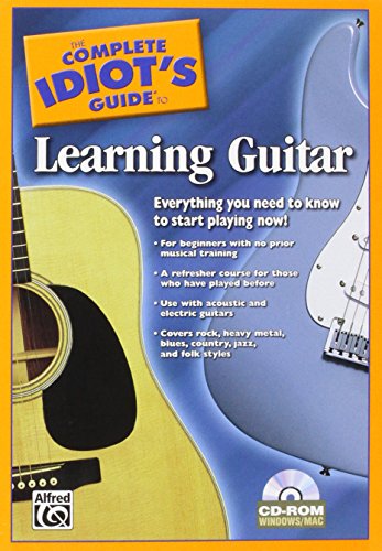The Complete Idiot's Guide to Learning Guitar: Everything You Need to Know to Start Playing Now!, CD-ROM (9780739049525) by [???]