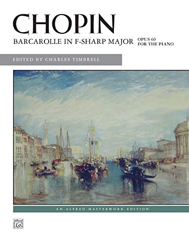 Stock image for Barcarolle in F# Major, Op. 60 for sale by GreatBookPrices