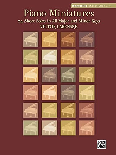 Beispielbild fr Piano Miniatures in 24 Keys: 24 Short Solos in All Major and Minor Keys zum Verkauf von Magers and Quinn Booksellers